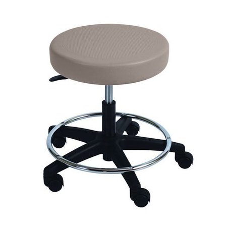 UMF MEDICAL Stool w/ Foot Ring, Pneumatic Height Adjustment, Lakeside Blue 6743-LB